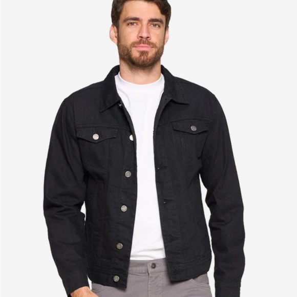 Men's Classic Black Jacket - Picture 2 of 3